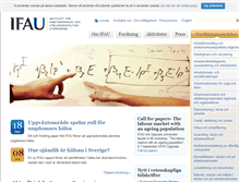 Tablet Screenshot of ifau.se